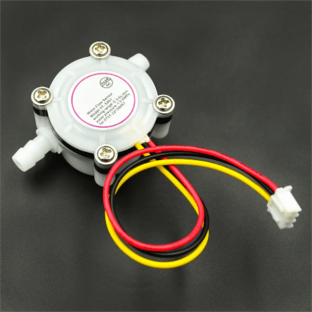 Capteur De Débit D'eau YF-S401 0.5-5L/min - Débitmètre à Effet Hall Pour Arrosage Automatique, Chauffe-eau - Blanc